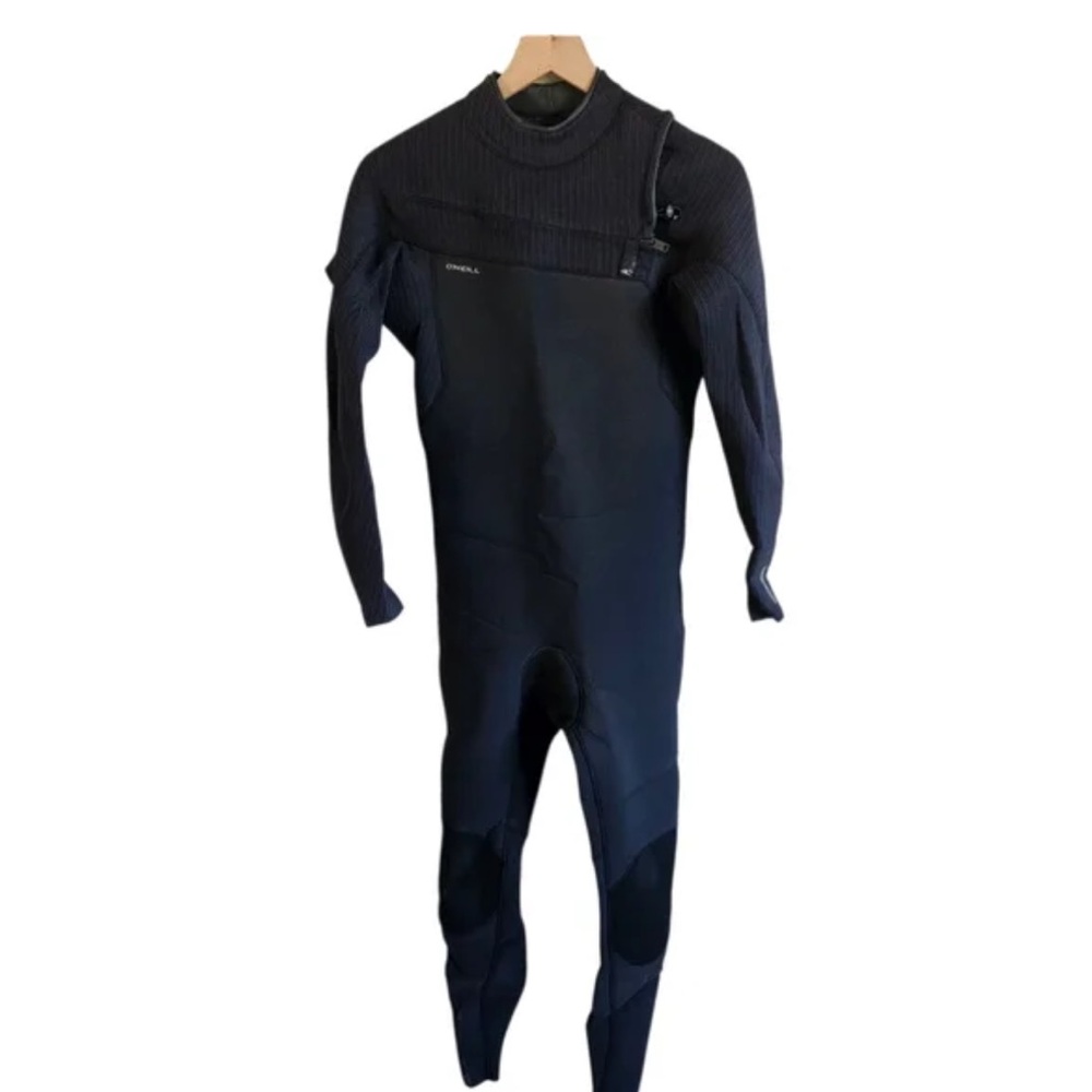 O'Neill Black Hyperfreak 3/2+MM Chest Zip Full Length Wetsuit